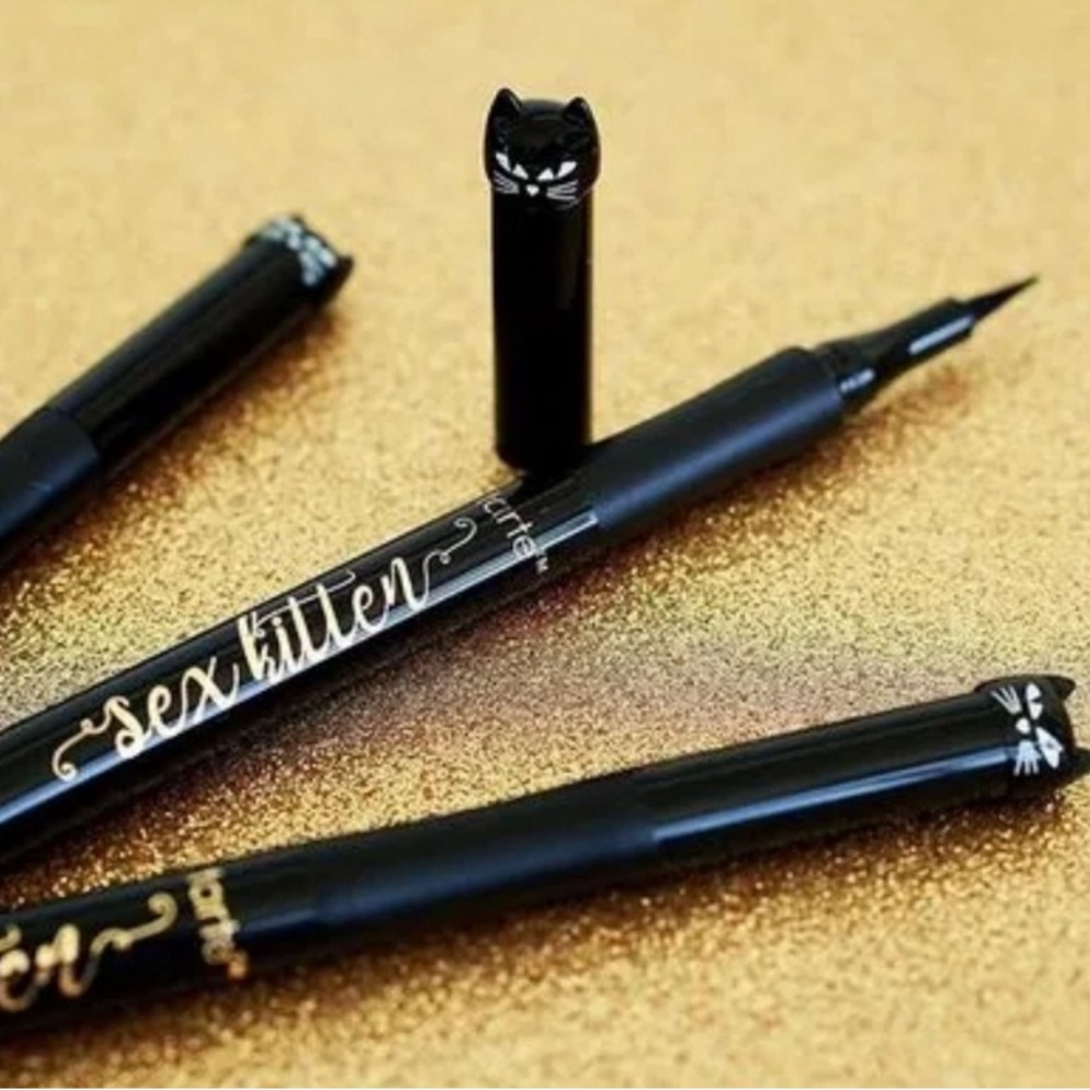Tarte Waterproof Black Eyeliner with Cat Design